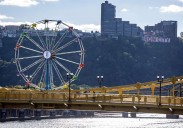 The Ferris wheel is back for Oktoberfest Downtown