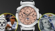 Los 5 relojes más caros de la historia: Uno perteneció a reconocido actor de Hollywood
