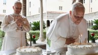 Papa León XIV compartió fotografías con torta por su cumpleaños número 70