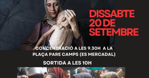 Marcha solidaria subida al Monte Toro en Es Mercadal