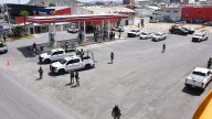 Clausura Guardia Nacional, FGR y Profeco gasolinera en la avenida Ocampo en Chihuahua capital