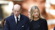 Duke of Kent pictured for first time at private funeral rites for late wife Duchess of Kent