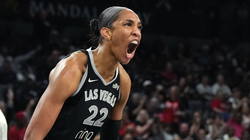 A’ja Wilson hizo historia: fue nombrada MVP de la WNBA por cuarta vez