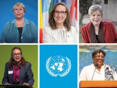 ONU: cinco mujeres buscan la Secretaría General, un cargo nunca ocupado por una mujer
