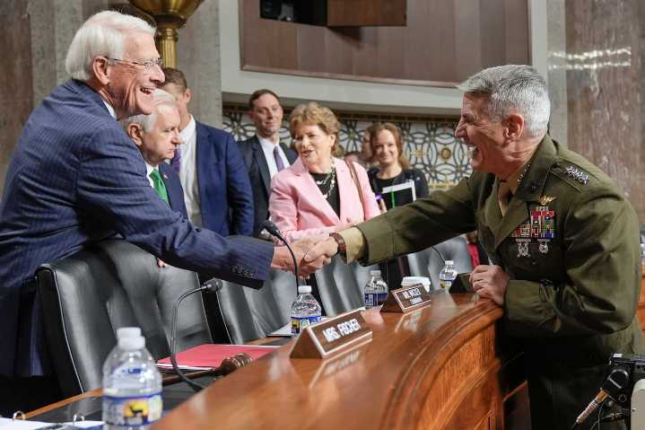 Trump’s Joint Chiefs pick tells Mass. Sen. Warren he’d speak up on illegal orders