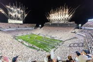 Did Penn State set a Beaver Stadium attendance record vs. Oregon?