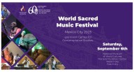 México será sede del primer Festival de Música Sagrada del Mundo
