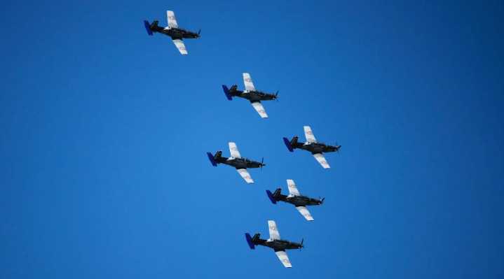 Tlaxcala, escenario de maniobras aéreas de la Fuerza Aérea Mexicana