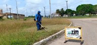 Zimca realiza jornada de mantenimiento en las áreas internas de la Zona Industrial