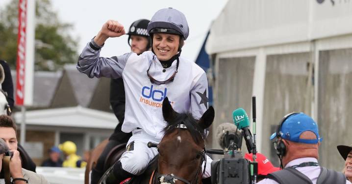Hero jockey lands stunning 116/1 Ayr Gold Cup raceday double
