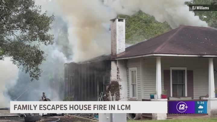 Woman hospitalized after Little Cypress house fire Saturday afternoon