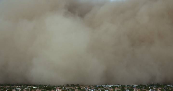Here are three ways to stay safe during a dust storm