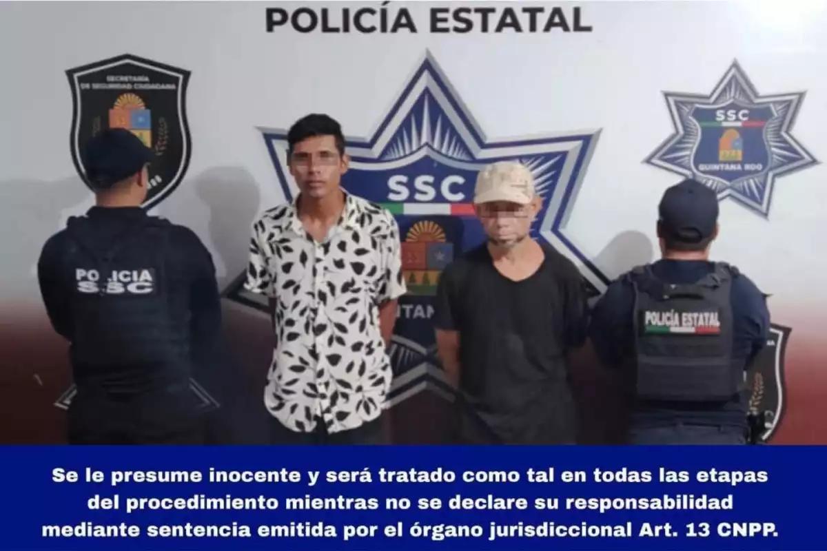 Detienen a dos motociclistas por conducir irresponsablemente y agredir a policías en Cancún
