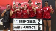 Estreno a lo grande del Badminton Huesca La Magia en su vuelta al Top