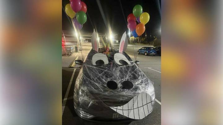 Identity of pair who perform decorated car prank at Kwinana Marketplace revealed