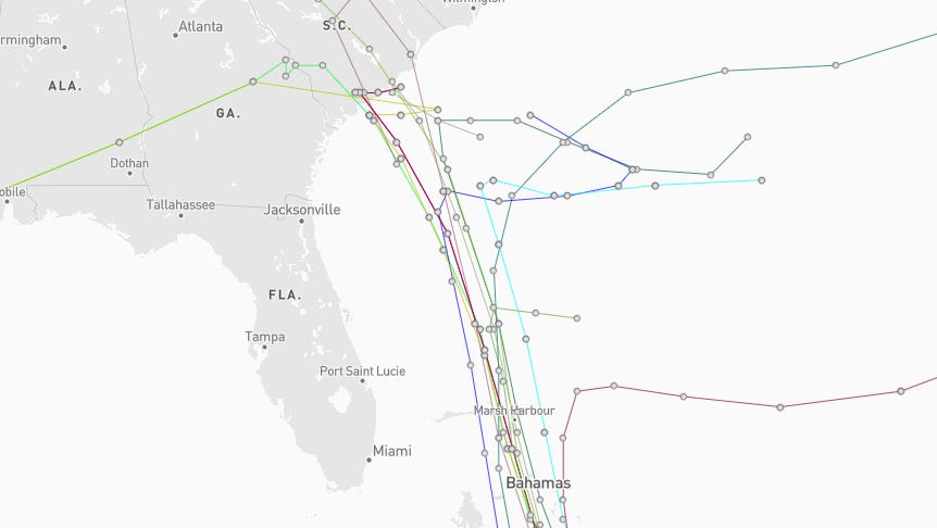 Where is would-be Tropical Storm Imelda going? See spaghetti models