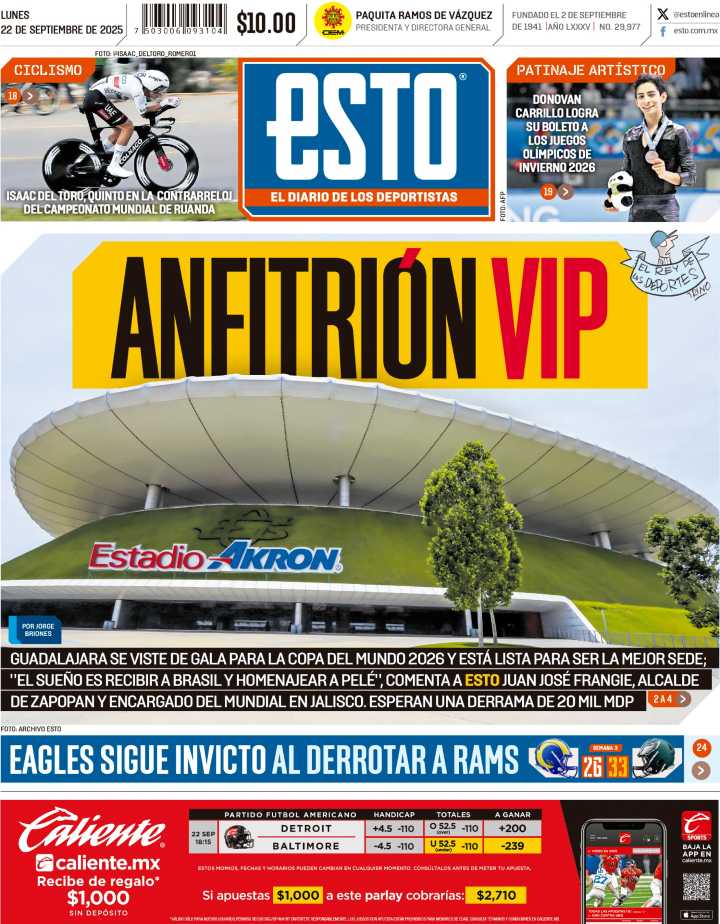 ESTO 22 de septiembre del 2025