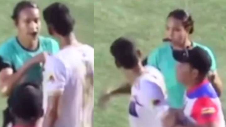 Árbitra Vanessa Ceballos fue agredida tras expulsar a un jugador en Colombia