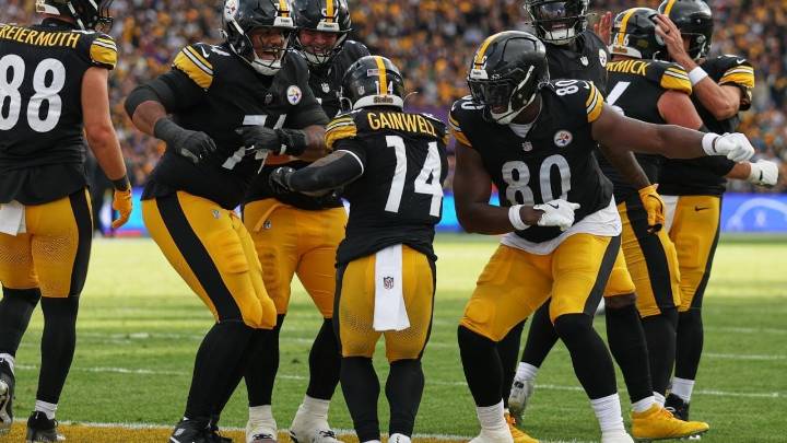 NFL: Steelers derrota 24-21 a los Vikingos en Irlanda