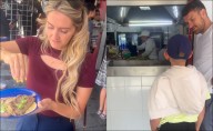 Aaron Ramsey y su familia exploran la Ciudad de México; fueron a unos tacos con estrella Michelin