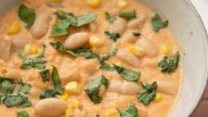 Bean soup made with tomatoes, corn, garlic packs a nutritional punch