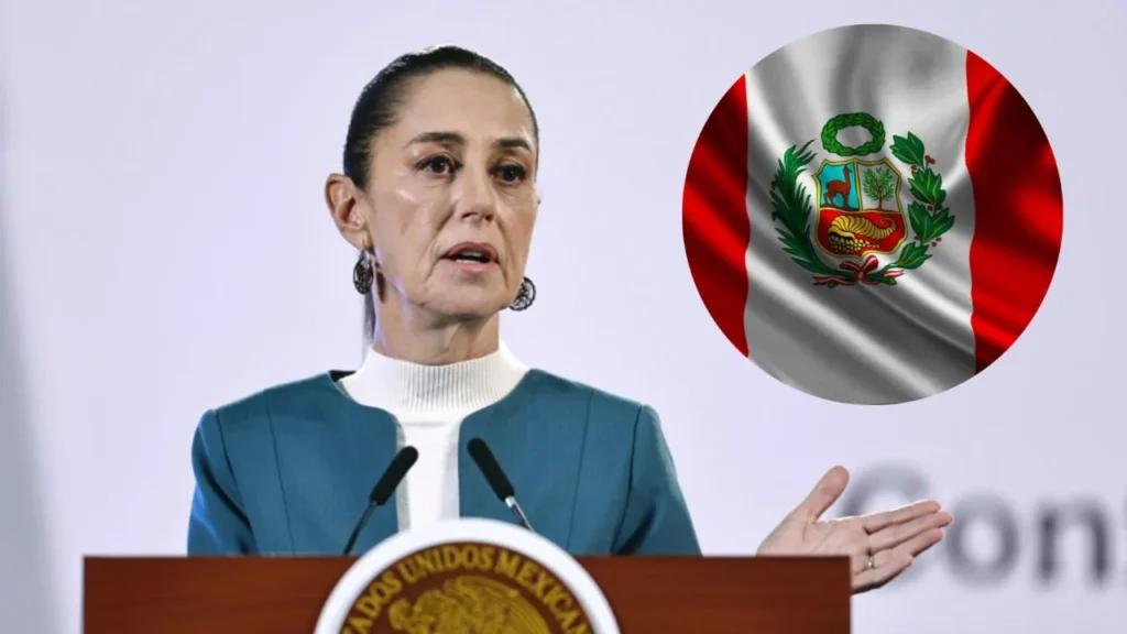 Perú da primer paso para declarar persona non grata a Claudia Sheinbaum