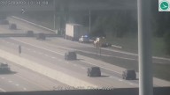 Man found dead inside semi that had crashed more than 12 hours earlier on I