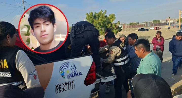 Piura: Un joven fallece al chocar contra un poste de concreto