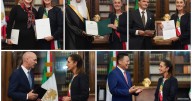 Sheinbaum recibe cartas credenciales de cinco nuevos embajadores en México, ¿quiénes son?