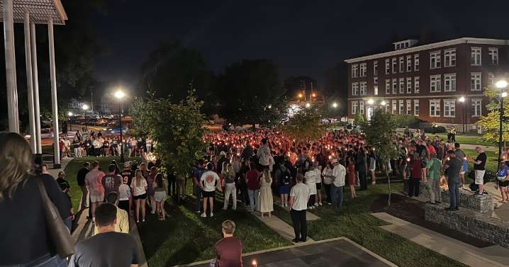 Candlelight vigil held for Charlie Kirk at University of Kentucky