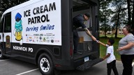 Police ice cream trucks seek to portray officers in a positive light