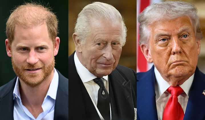 ‘Terrified’ Harry Reportedly ‘Begged’ Charles ‘on His Knees’ For Trump Favor Before the President’s Visit