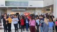 Protesta de empleados de la Obra Social Provincia: exigen mejoras salariales y pase a planta permanente