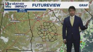 Dry and warm weather holds through the start of the work week