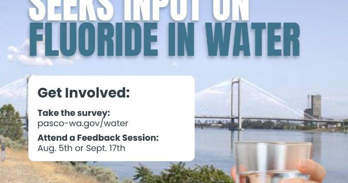 City of Pasco to gather additional feedback on water fluoridation changes