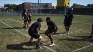 Sights and sounds from Cuyahoga Falls football practice