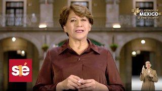 Delfina Gómez destaca reducción de pobreza y más empleos en spot previo a su Informe