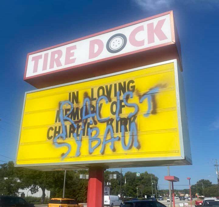 Georgia 19-Year-Old Charged With Vandalizing Charlie Kirk Sign