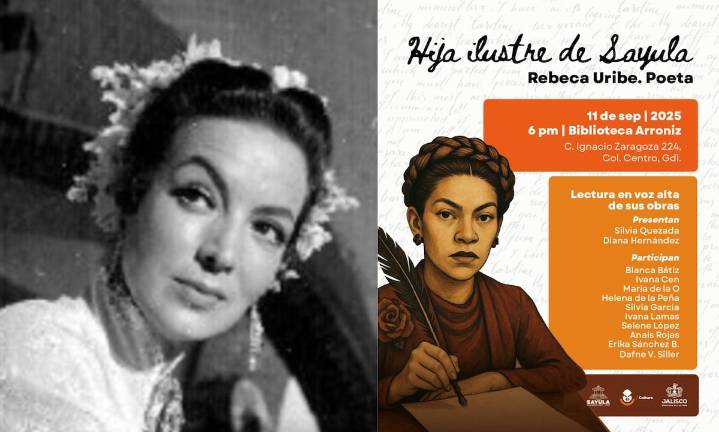Se rinde homenaje a la poeta Rebeca Uribe con lectura en voz alta en el Edificio Arroniz
