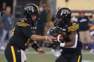 Mitchell throws two touchdown passes as Ticats down Blue Bombers 32