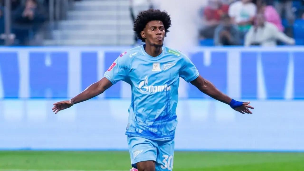 Mateo Cassierra es infalible frente al arco; vea su nuevo doblete en con el Zenit