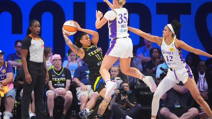Allemand scores 21, Burrell sparks late run; Sparks beat Wings 91