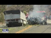 Man pulls child from burning car: Witnesses
