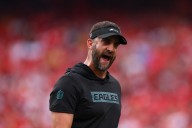 Eagles’ Nick Sirianni Yells at Buccaneers’ Baker Mayfield in Fiery Moment