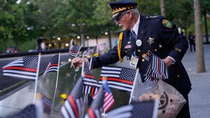 Americans mark 24th anniversary of the 9/11 attacks with emotional ceremonies