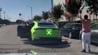 Lamborghini driver arrested in LA for reckless 'video game