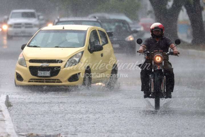 Se esperan lluvias intensas en la Península de Yucatán y temperaturas de hasta 39 °C
