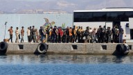 How migration to UK compares to Greece as migrant boat pushed out to sea in Gavdos
