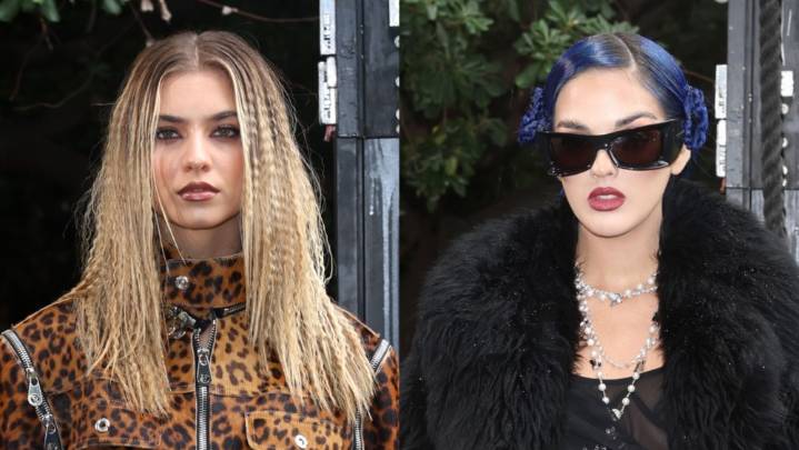 Blumarine Spring 2026 Front Row '80s-inspired Beauty Looks