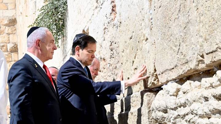 Hamás tacha de “provocación a los musulmanes” la visita de Marco Rubio al Muro de las Lamentaciones